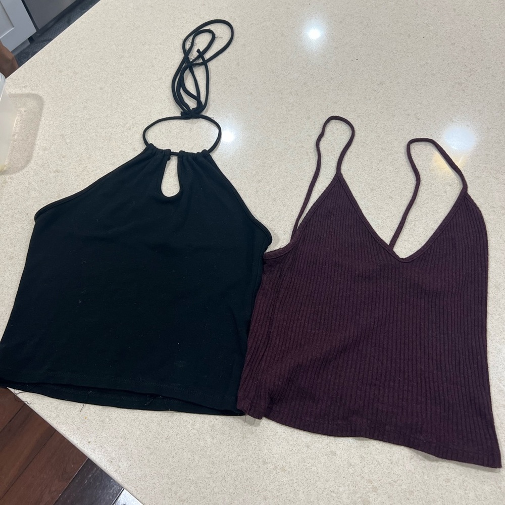 Two brandy Melville tops
